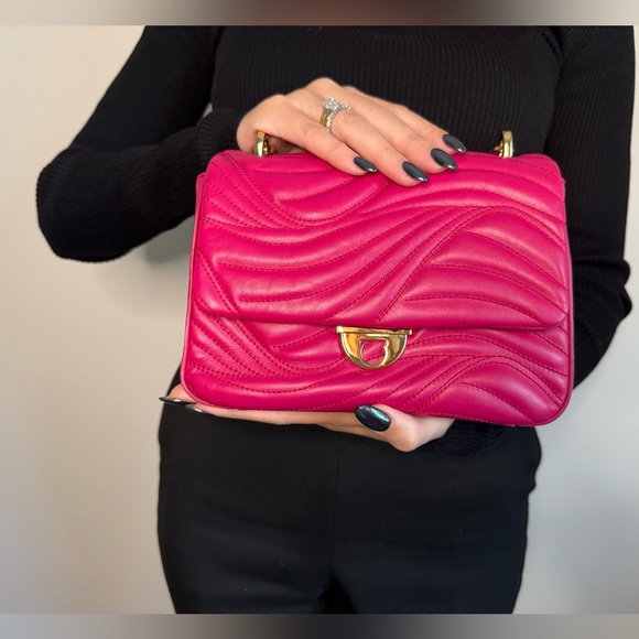 Pink Salvatore Ferragamo quilted Lexi shoulder bag - Picture 9 of 14
